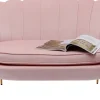 Sofa Water Lily 2-Sitzer Gold Rosa