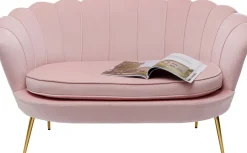 Sofa Water Lily 2-Sitzer Gold Rosa