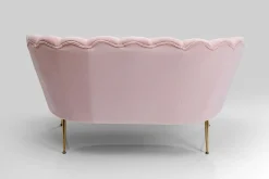 Sofa Water Lily 2-Sitzer Gold Rosa