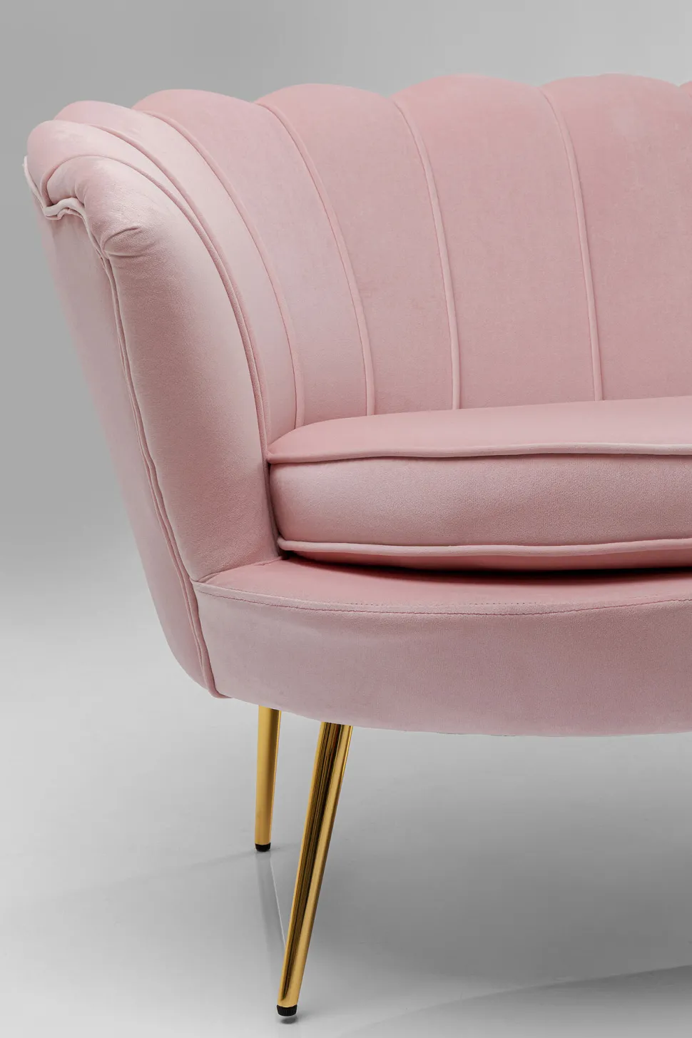 Sofa Water Lily 2-Sitzer Gold Rosa