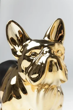 Spardose Bulldog Gold-Schwarz