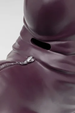 Spardose Fetish Bunny Standing Burgund