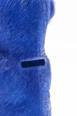 Spardose Monkey Mizaru Blau