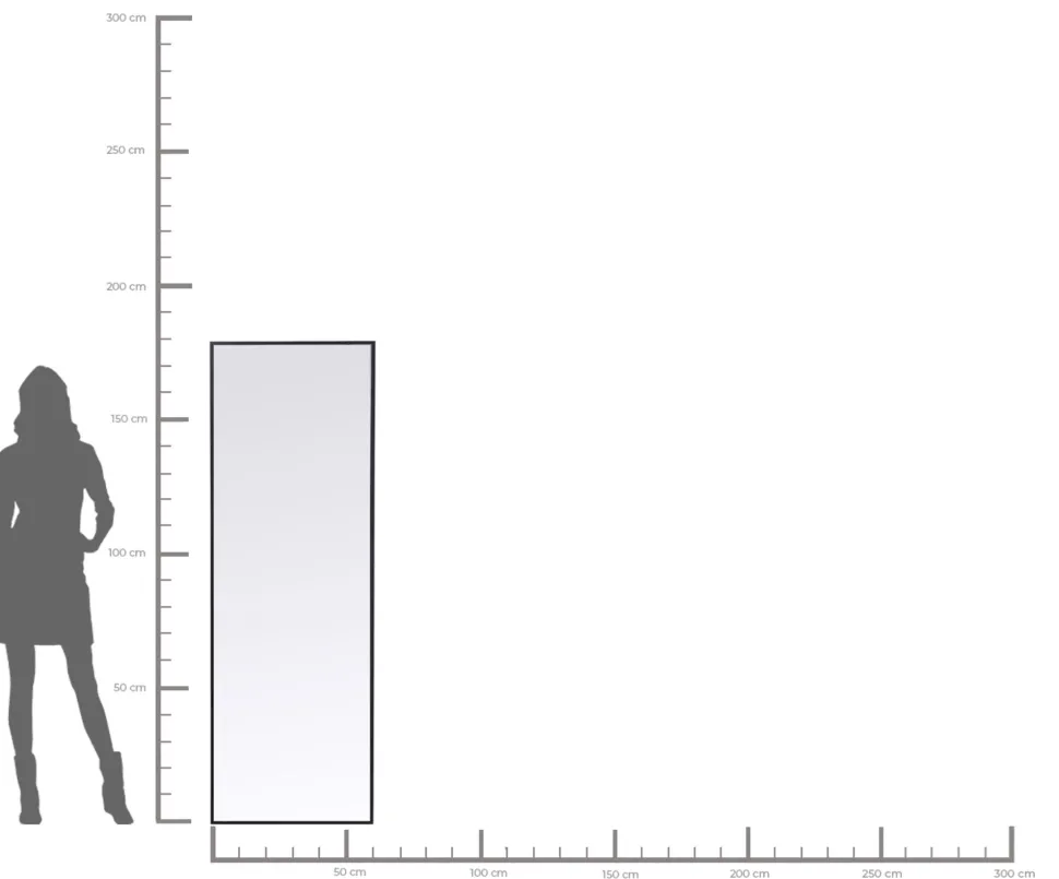 Spiegel Bella MO 60x180cm