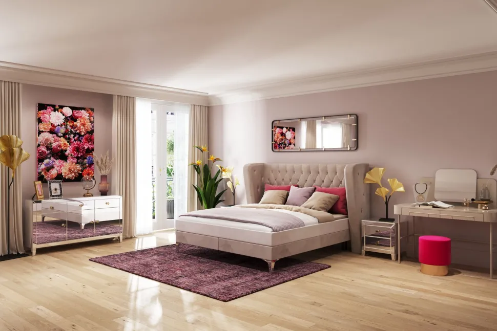 Spiegel Betsy Frame Rectangular Metal 55x165cm