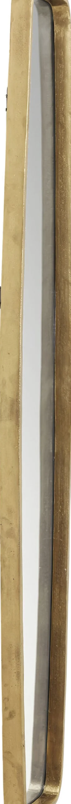 Spiegel Clip Brass 32x177cm