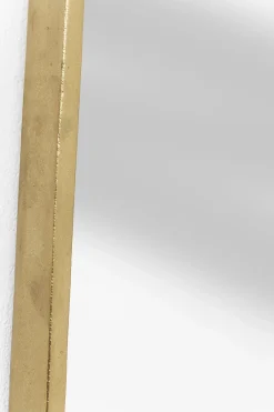 Spiegel Clip Brass 32x177cm