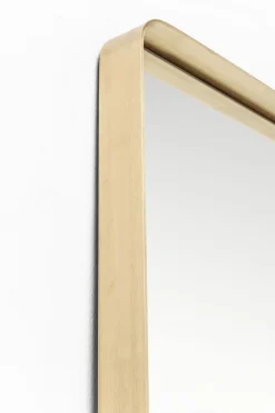 Spiegel Curve MO Brass 70x200cm