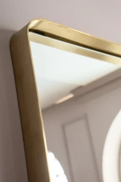 Spiegel Curve MO Brass 70x200cm