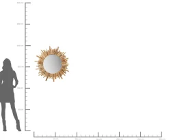 Spiegel Legno Ø82cm