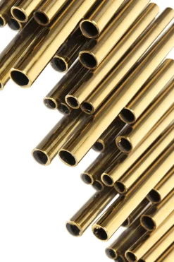 Spiegel Solare Gold Ø132cm