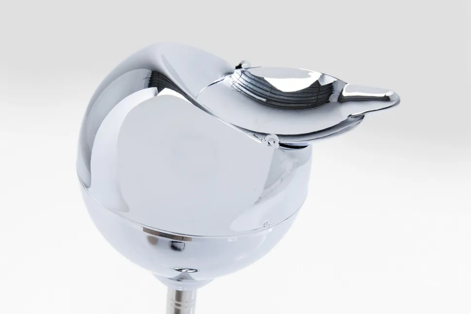 Standaschenbecher Spheric Edelstahl poliert