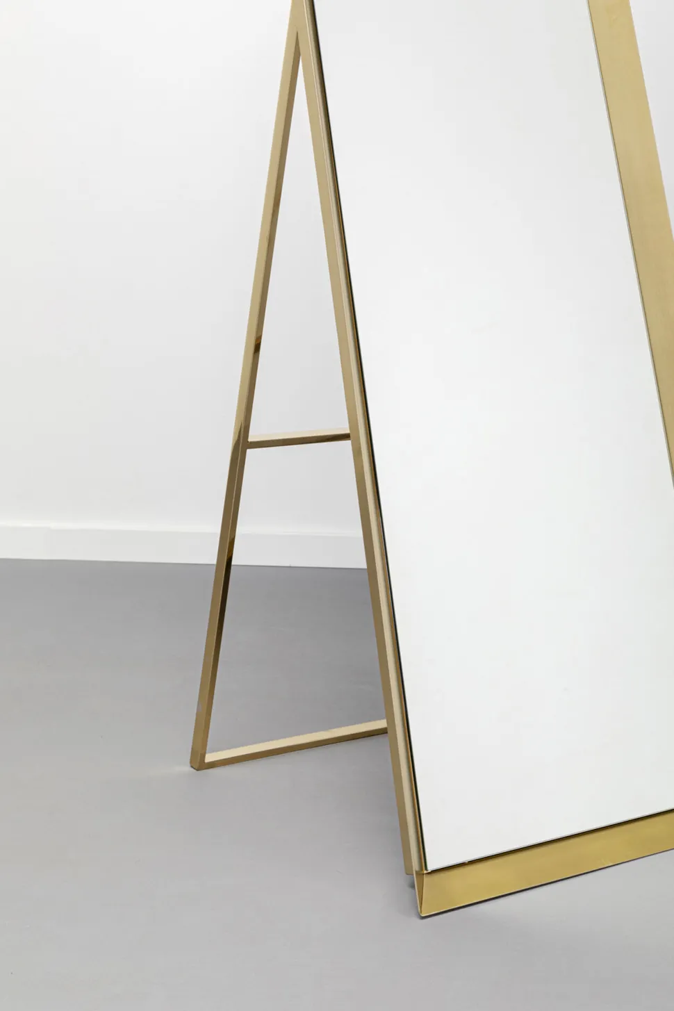 Standspiegel Arezzo Brass 53x160cm