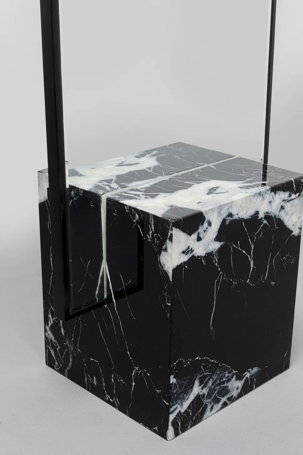 Standspiegel Hulda Schwarz 46x180cm