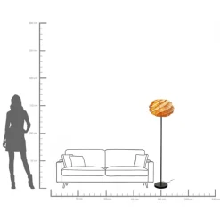 Stehleuchte Aloha Whirl 160cm