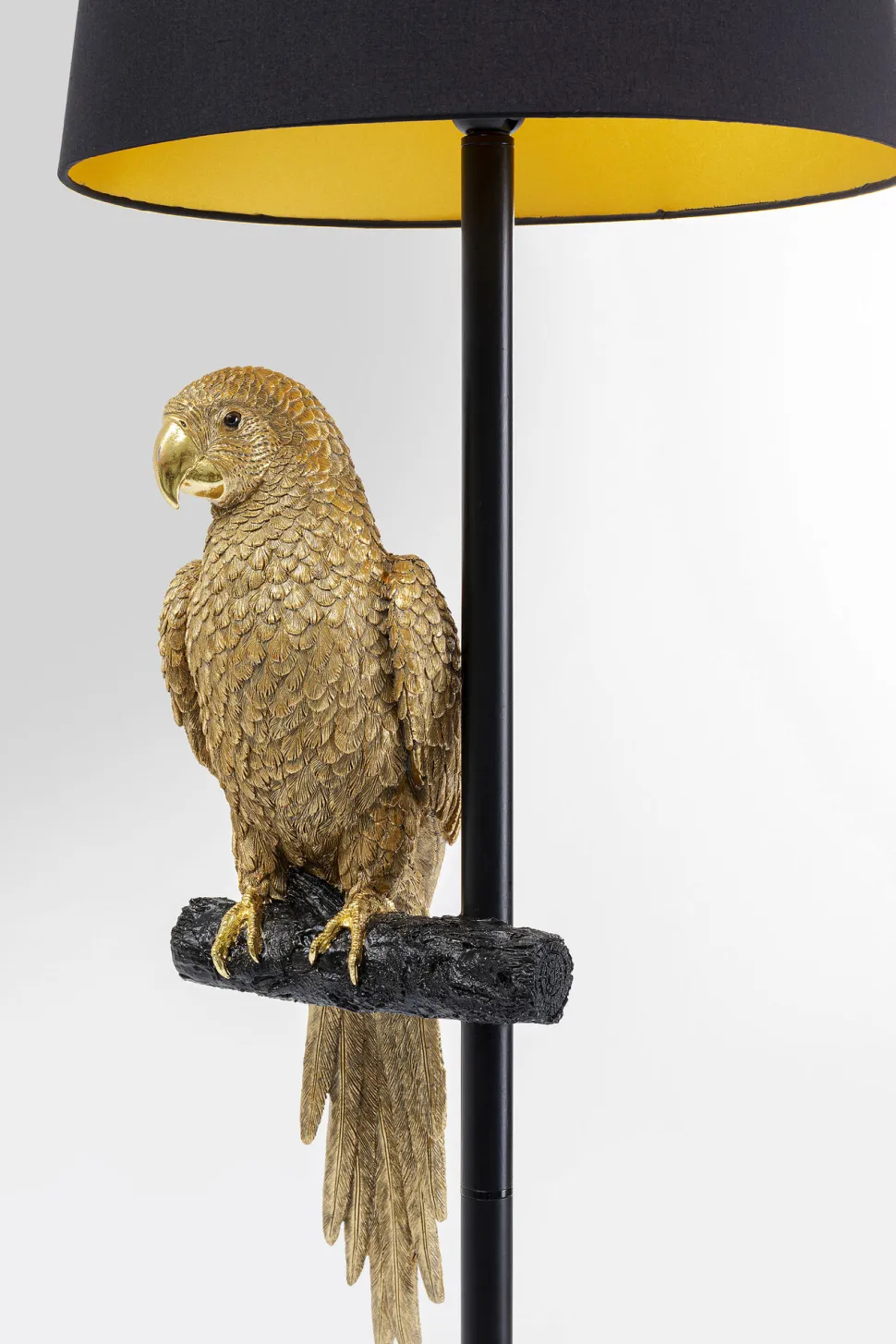 Stehleuchte Animal Parrot Gold 176cm