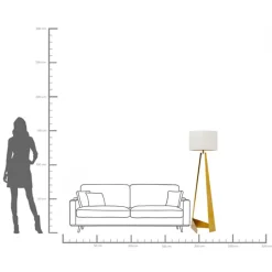Stehleuchte Art Swing 150cm