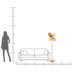 Stehleuchte Balloon Dance 160cm