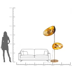 Stehleuchte Diva 202cm