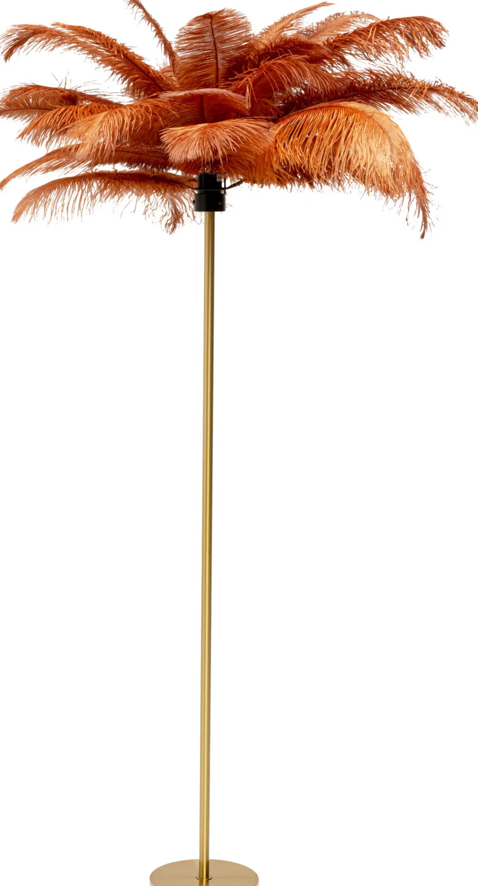 Stehleuchte Feather Palm Braun 165cm