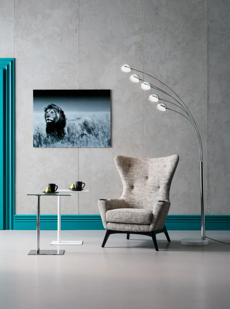 Stehleuchte Five Fingers Economy