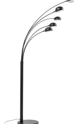 Stehleuchte Five Fingers Schwarz Matt