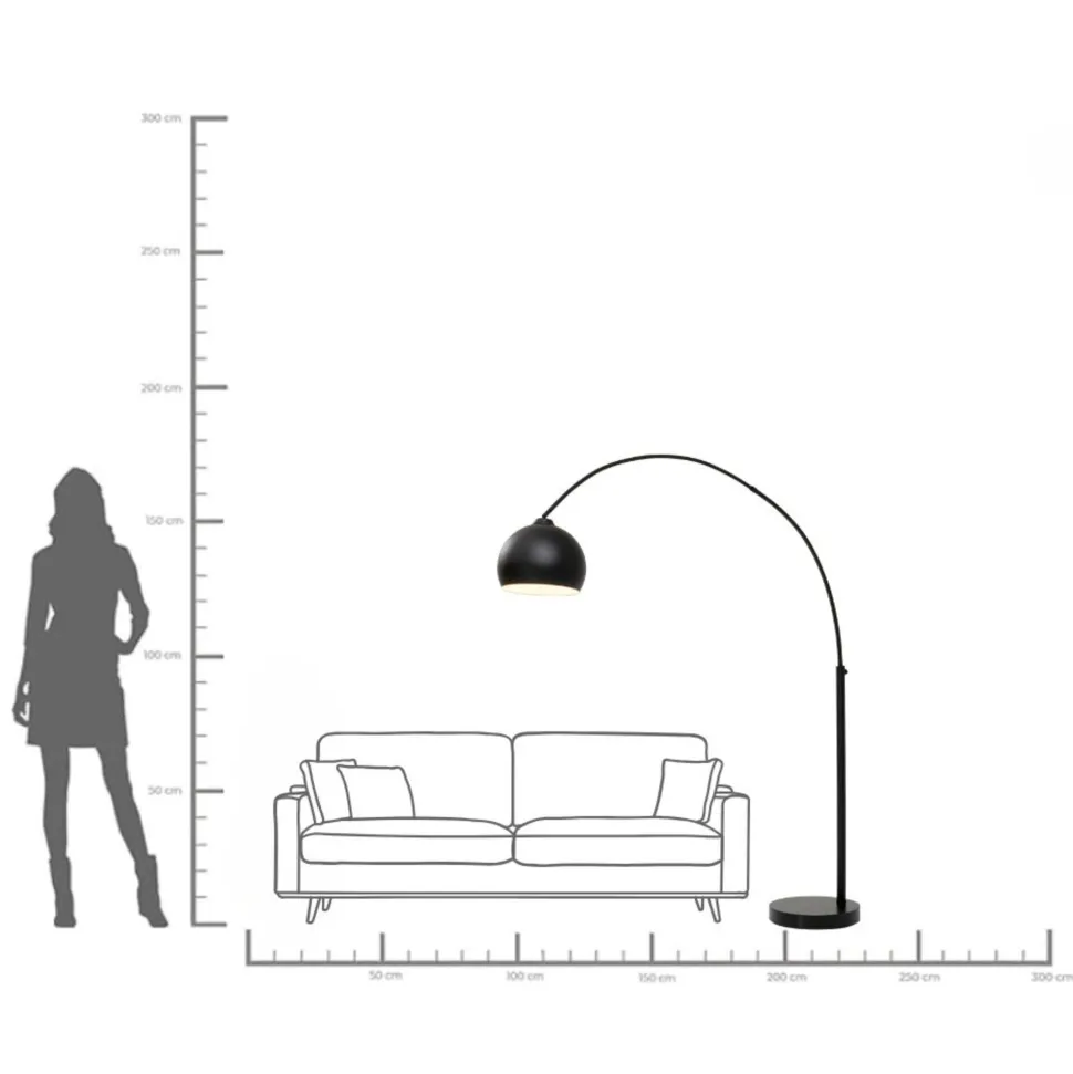 Stehleuchte Lounge Small Deal Eco Matt Schwarz 175