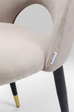 Stuhl Iris Velvet Beige