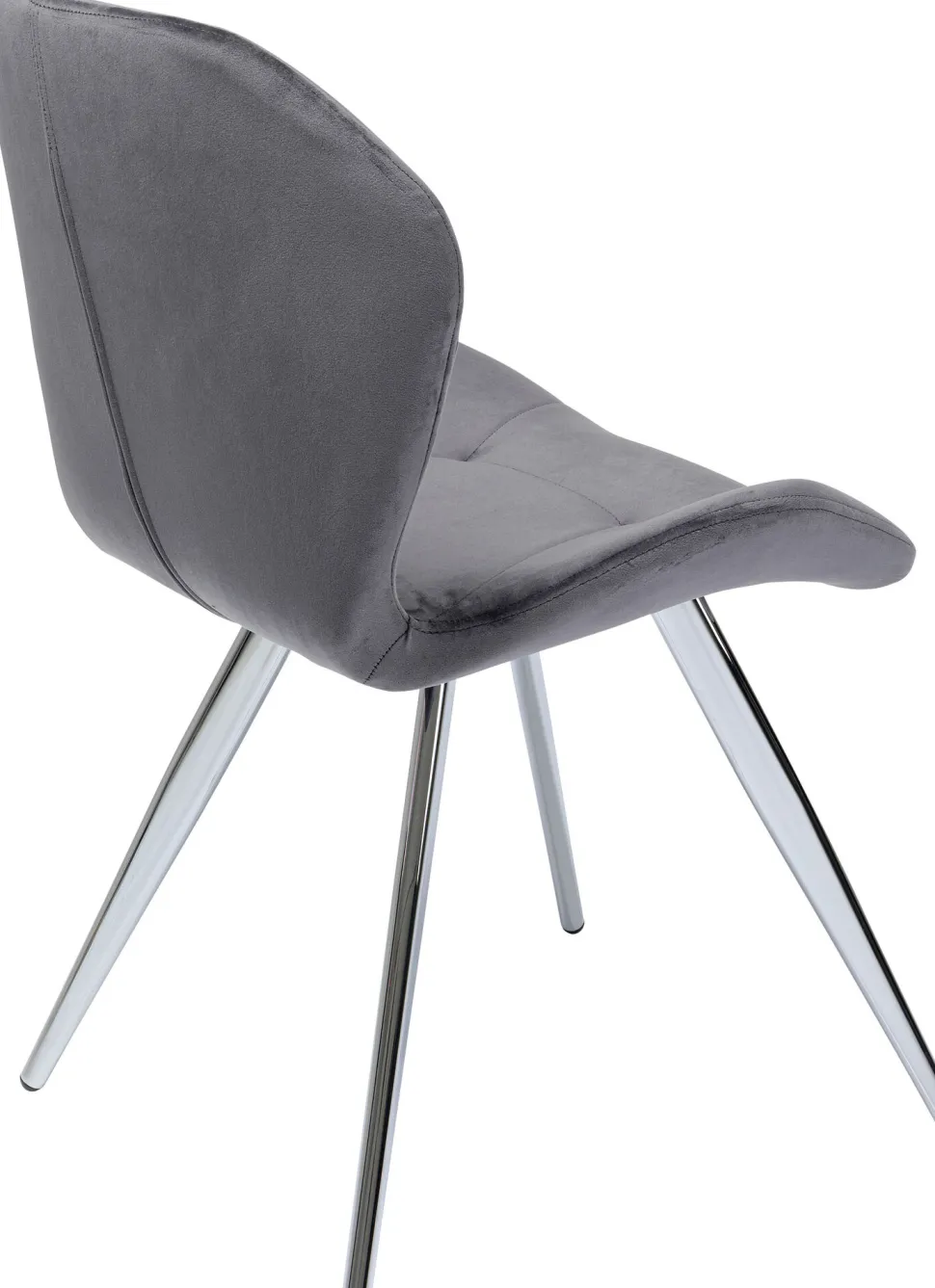 Stuhl Viva Grau Chrom