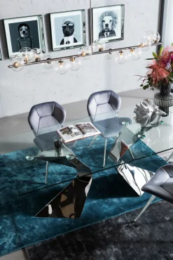 Stuhl Viva Grau Chrom