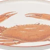 Teller Crabes Rot Ø27cm Sortiert