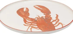 Teller Crabes Rot Ø27cm Sortiert