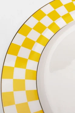 Teller Harlequin Gelb Ø27cm