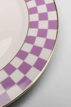 Teller Harlequin Lila Ø21cm