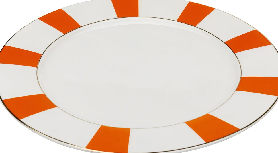 Teller Harlequin Orange Ø27cm