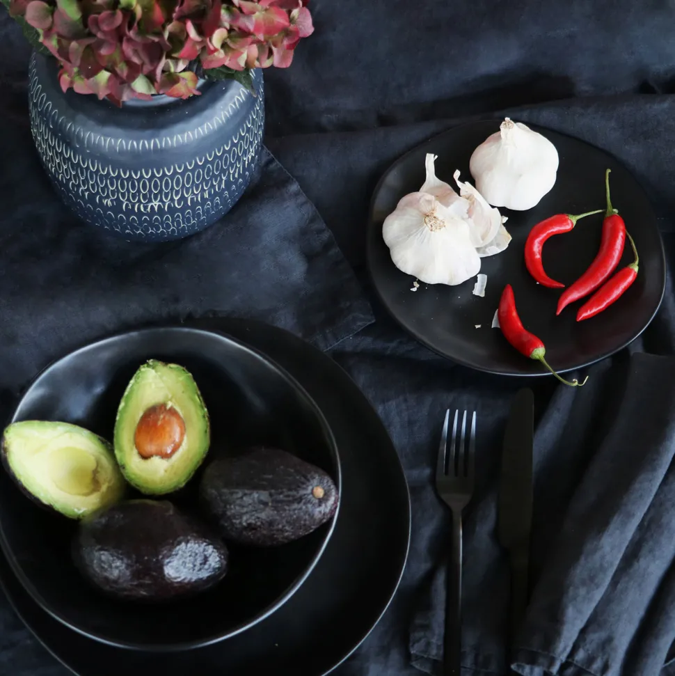 Teller Organic Black Ø20cm