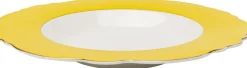 Teller Tief Harlequin Gelb Ø23cm