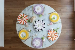 Teller Tief Harlequin Gelb Ø23cm