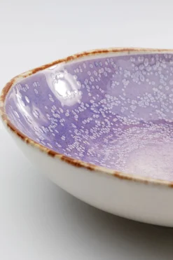 Teller Tief Shirley Violett Ø21cm