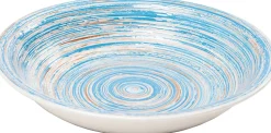Teller Tief Swirl Blau Ø21cm