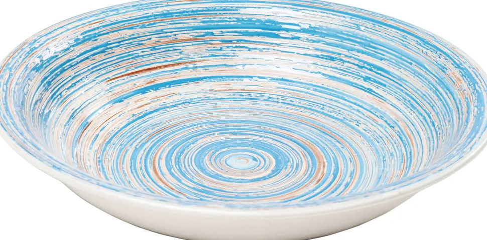 Teller Tief Swirl Blau Ø21cm