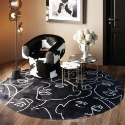 Teppich Art Faces Ø250cm