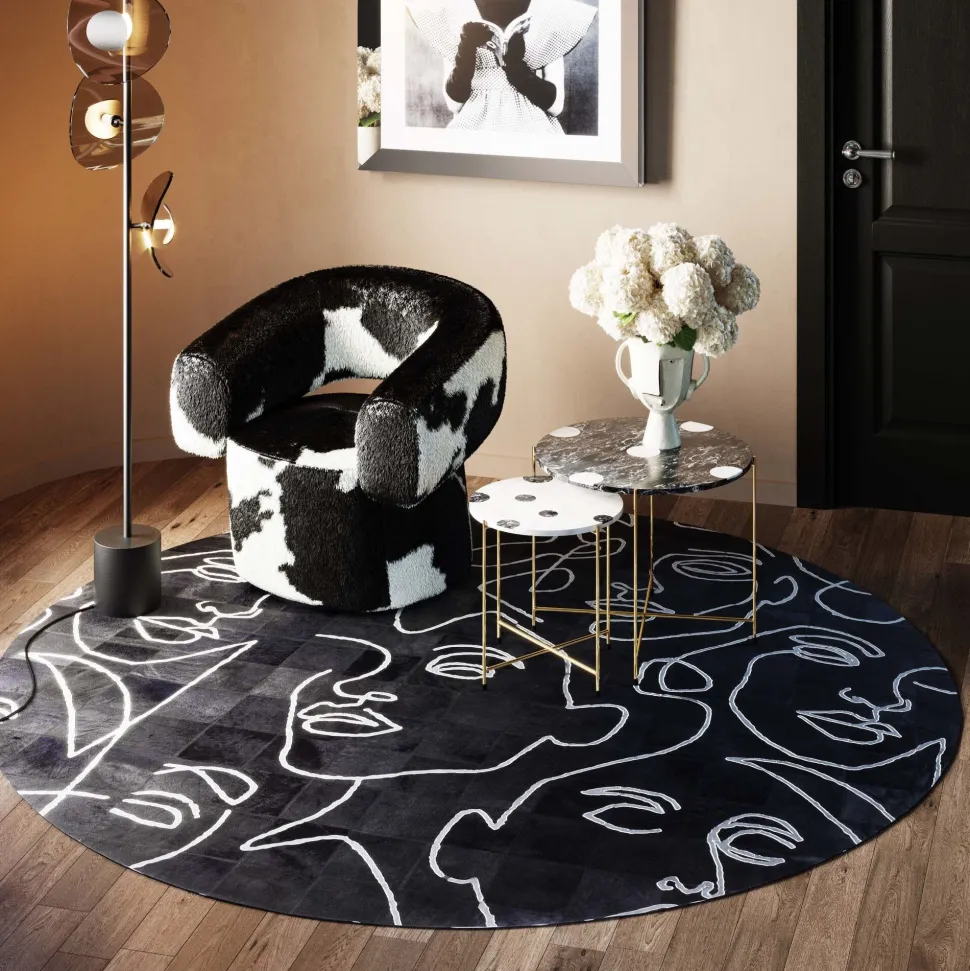 Teppich Art Faces Ø250cm