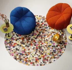 Teppich Circle Multi Ø250cm