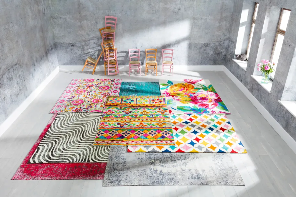 Teppich Kelim Pop Grey 170x240cm