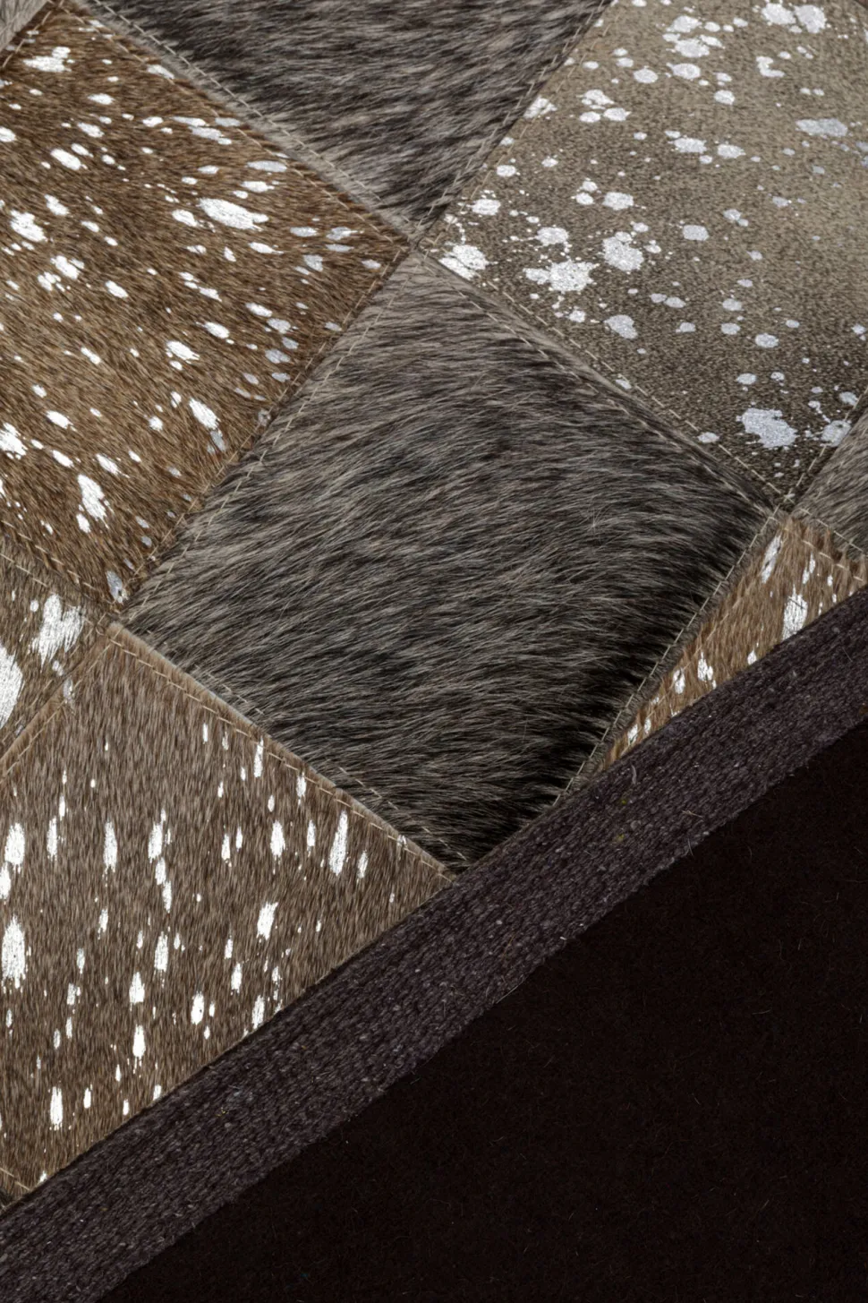 Teppich Squares Grau 120x180cm