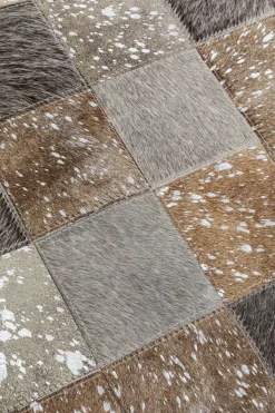 Teppich Squares Grau 120x180cm