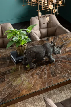 Tisch Conley Brass 160x80