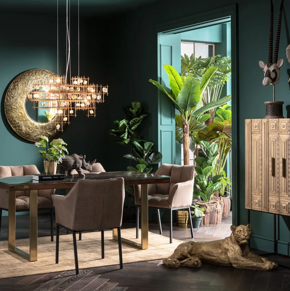 Tisch Conley Brass 160x80