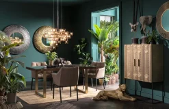 Tisch Conley Brass 180x90cm